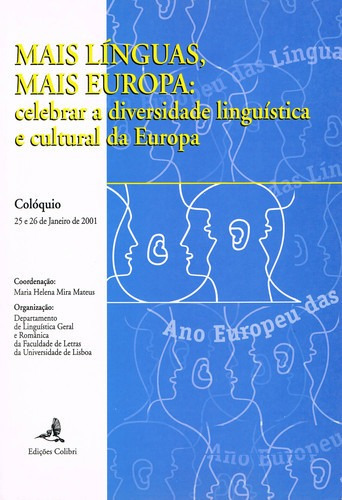 Libro Mais Línguas, Mais Europacelebrar A Diversidade Lingu