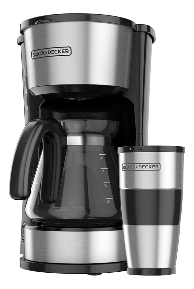 Cafetera Black+decker Filtro Permanente 5 Tazas, Cm0755s-mx