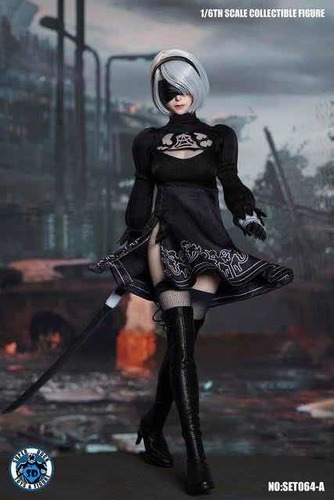 2b 1/6 Nier Automata Hot Super Duck Toys Nuevo