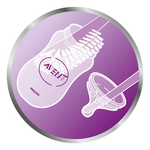 Cepillo Para Biberones Y Tetinas Philips Avent Plastico Orig