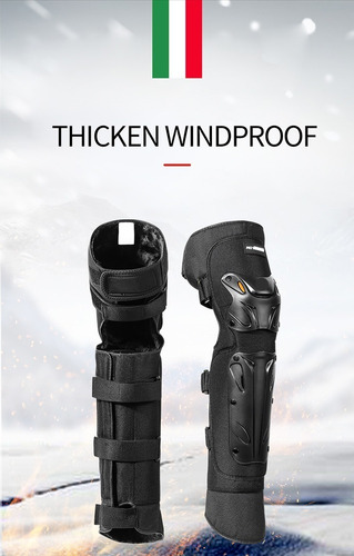 Kit Protecciones Motociclista Rodilleras Invierno