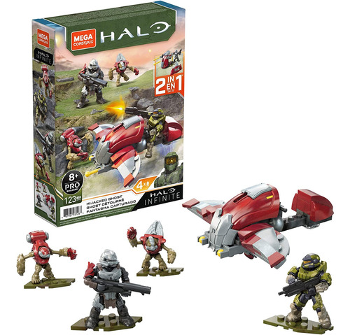 Halo De Mega Construx Halo Secuestrado Vehiculo Fantasma