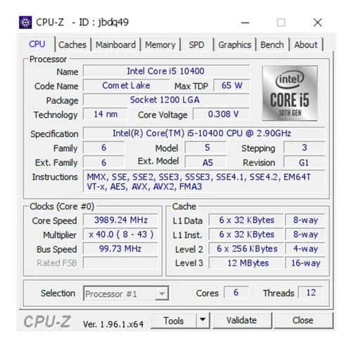 Pc Torre Gamer Cpu Core I5 10400 32ram 512 Ssd Rtx 4070 12gb