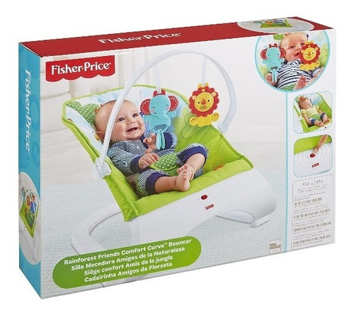 Fisher Price Silla Mecedora Rainforest Friends Tm1 Ckr34 Ttm