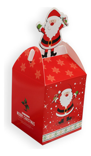 12 Pzs Caja De Chica 9x20cm Navidad Modelo Color Multicolor