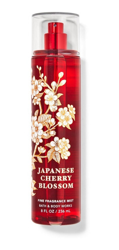 Body Splash Bath & Body Works, flor de cerezo japonés, 236 ml