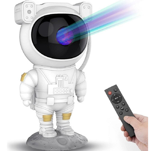 Proyector Star Astronaut | Luz Nocturna Led De Color Blanco