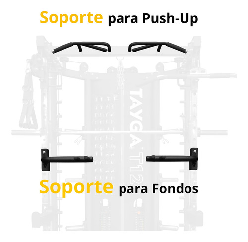 Estación Multifuncional Peso Integrado 2x200 Lb Tayga