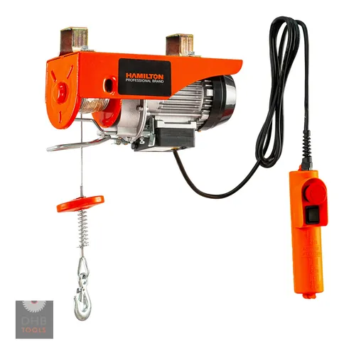 Aparejo Electrico Hasta 250kg 12m 220v 550w Hamilton Hae250
