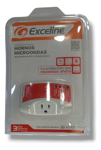 Protector De Voltaje Para Horno/microondas(enchufe)exceline