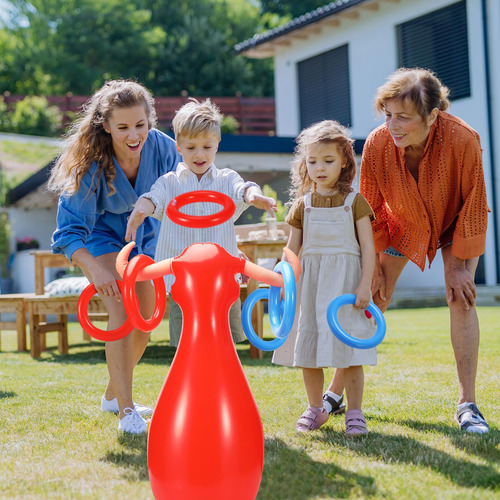 Set De Juego Inflable Bull Ring Toss Arrowbash Arrowbash
