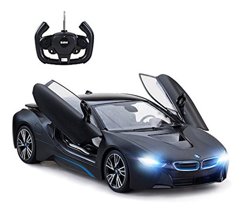 Rastar Bmw I8 Puerta Abierta Por Rc 114 Escala Negro Matebla