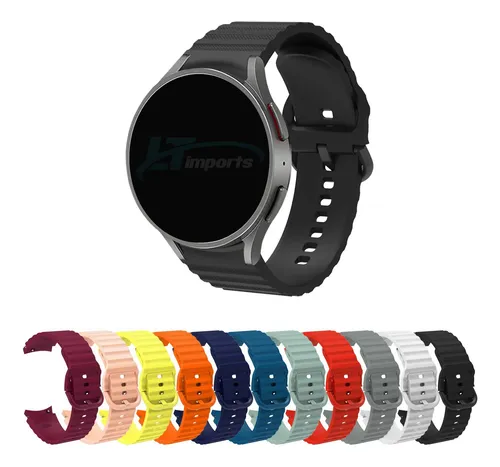 Pulseira Borracha Compativel Com Samsung Galaxy Watch 5 Pro