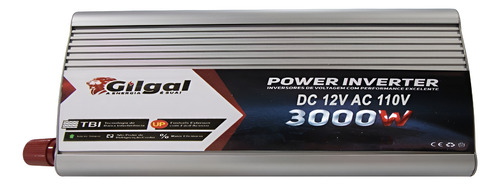 Inversor Senoidal Conversor 3000w 12 P/ 110v - 3.000 Watts