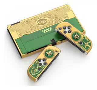 Case Funda Protector Nintendo Switch Oled Joy Con Zelda.