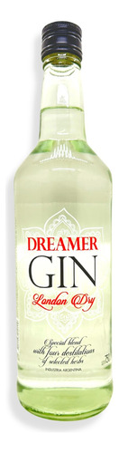 Gin Dreamer London Dry Special Blend Four Destilations 750ml