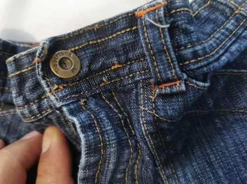 Pantalón Jeans Mezclilla Timberland Bebé 12 Meses (Usado)