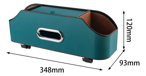 Organizador De Respaldo De Asiento De Coche, Caja De Azul