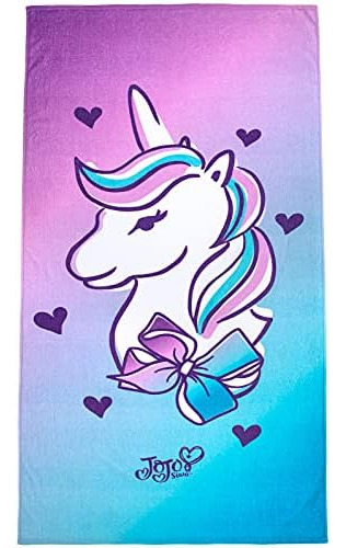 Toalla De Baño Grande Niños Diseño De Unicornio Jo