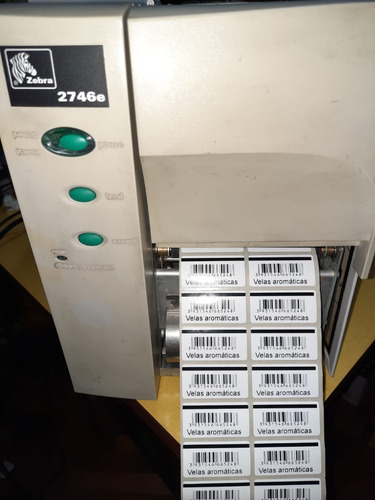 Imagen 1 de 5 de Zebra 2746 Impresora Etiquetas Barras Con Bobinador No Envio