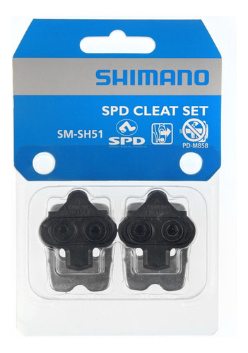 Placas/calas Shimano Spd Mtb/spinning + Placa Zapatilla Sh51