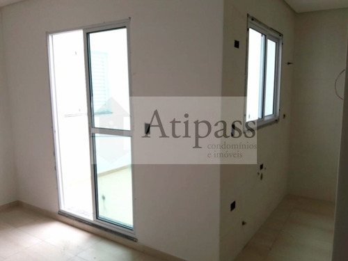 Imagem 3 de 9 de Apartamento Novo 47m² Santo André 2 Dorms, 1 Vaga - At696