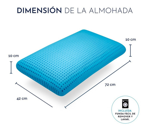 Almohada Biomemory Con Aromaterapia De Eucalipto
