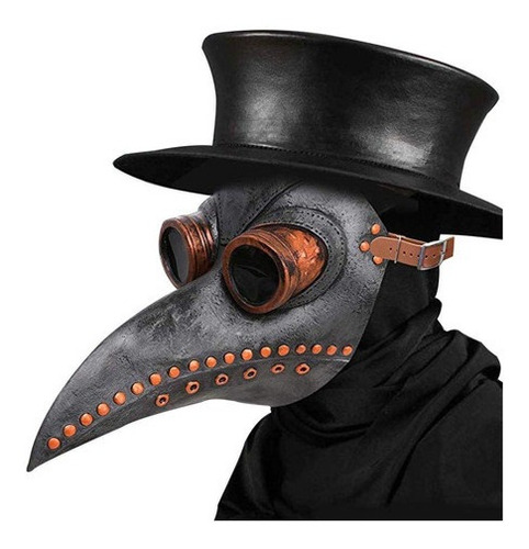 Plague Doctor Máscara - Largo Nariz Pájaro Pico Steampunk 