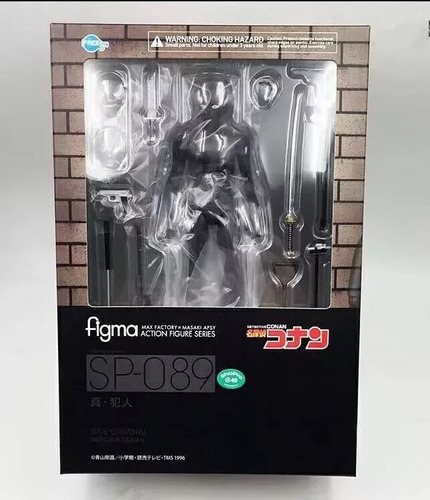 Figma Sp-089 Detetive Conan Modelo Figura Criminosa