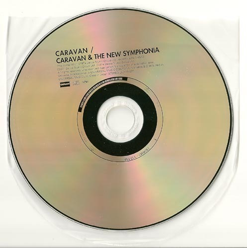 Caravan - And The New Symphonia, Paper Sleeve Japan Shm Cd