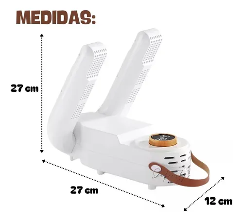 Secador Zapatos Electrico Deshumificador Multifuncion | Cuotas sin interés