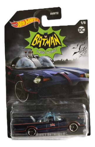 Batimovil Classic Tv Series Edition Hot Wheels Batman Dc
