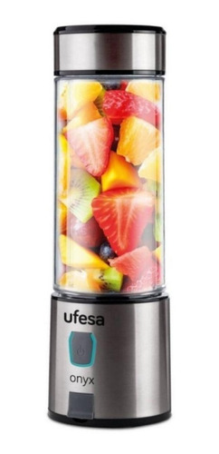 Imagen 1 de 9 de Licuadora Ufesa A Bateria 16500 Rpm Bs2400 Onyx - 2 Baterias