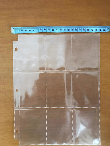 Imagen 4 de 6 de Blinder Pages 4 Hojas Protectoras Para Tarjetas Y Barajitas
