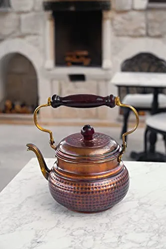 Tetera De Cobre, Tetera De Cobre De Estilo Italiano, Copper