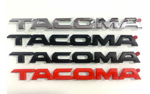  Tacoma Emblema Letras 