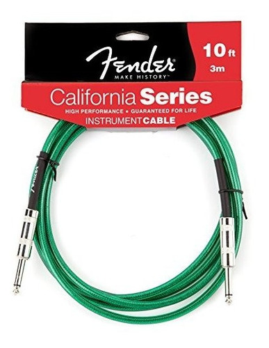 Guardabarros California Serie 1 Cable Instrumental Verde Sur