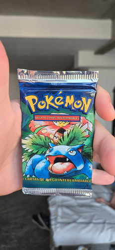 Booster Pokemon Base Set Español 1999 Sellado Nuevo Mint Booster Base Set 1999 Español (Usado)
