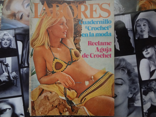 Revista Labores Enero 1974 Crochet En La Moda Patrones