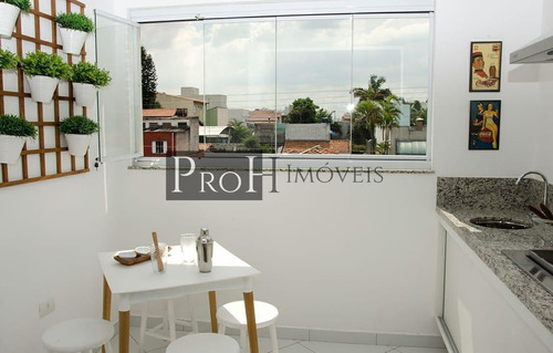 Imagem 2 de 13 de Apartamento Para Venda Em Santo André, Campestre, 2 Dormitórios, 1 Suíte, 2 Banheiros, 1 Vaga - Monjadea