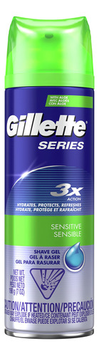 Gillette Serie Gel De Afeitar Piel Sensible 7 Oz