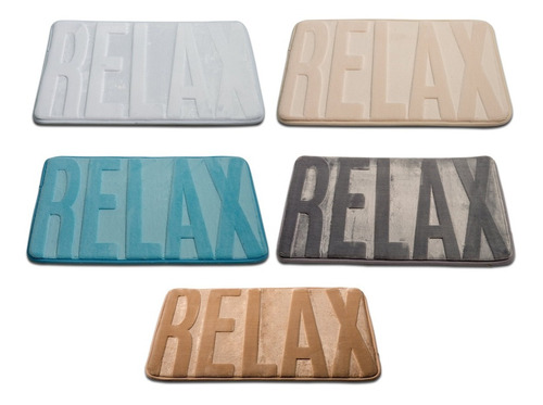 Alfombra Baño Con Memoria Relax Colores Pettish Online