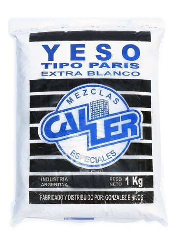 Yeso Tipo Paris X 1 Kg Caller Pintumm