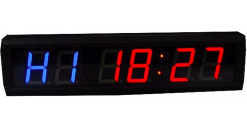 Reloj Timer Digital Interval Con Sonido Led 6 Digitos Gym