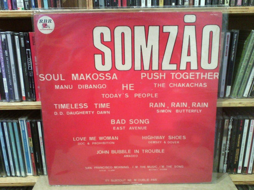 Somzão Soul Makossa Manu Dibango Lp Coletanea Funk 1973 (Usado)