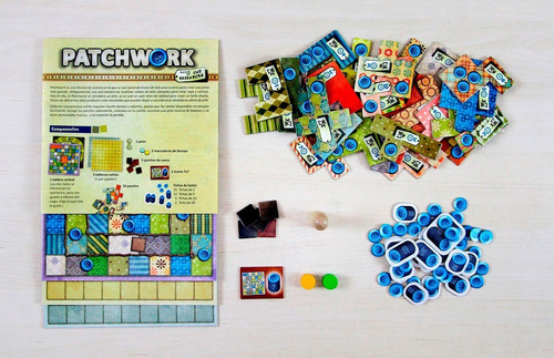 Juego De Mesa De Puzzles Y Estrategia Patchwork Español