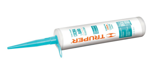Silicón 100% Para Baños Y Cocina Transparente Truper