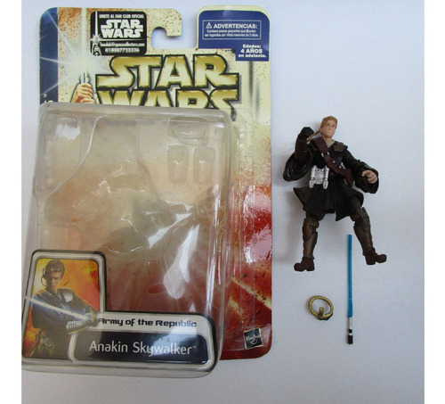 Star Wars Anakin Skywalker Clone Wars Army Of The Republic (Usado)