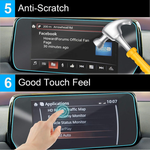 Protector De Pantalla Ttcr-ii, Para Mazda Cx-5 2017 - 2020