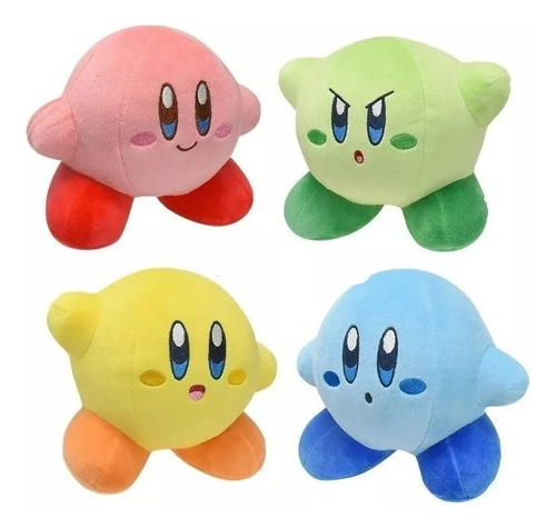 Muñeca De Peluche Kirby, 4 Unidades, Regalo For Niños, 15cm